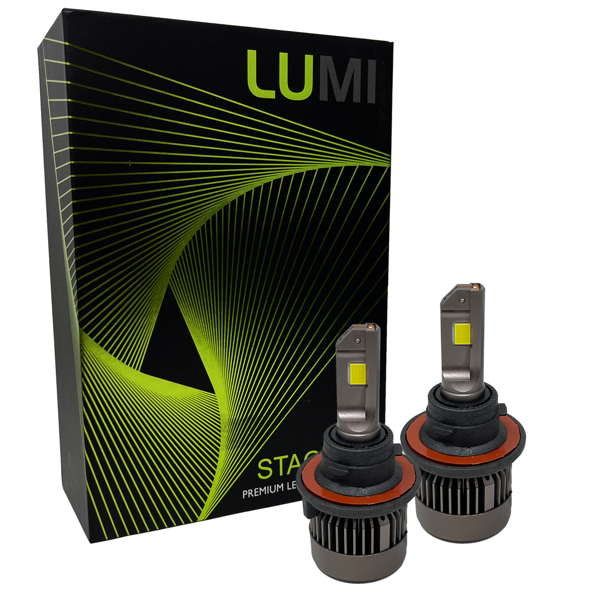 LUMI Stage 3 H4 LED Headlight Bulbs